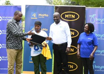 MTN Uganda trains 105 through through Digital Literacy Programme, awards laptops to top trainees