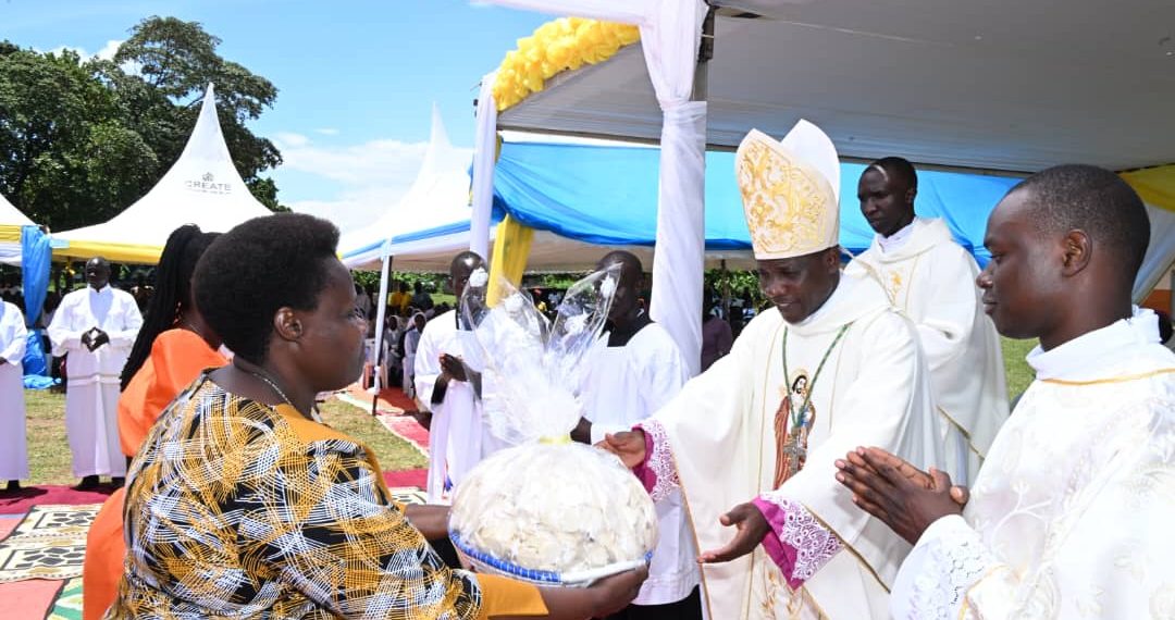 Bishop Eciru Ordains Rev. Deacon Olupot into Priesthood, urges him to offer pastoral care to the faithful