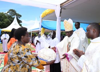 Bishop Eciru Ordains Rev. Deacon Olupot into Priesthood, urges him to offer pastoral care to the faithful