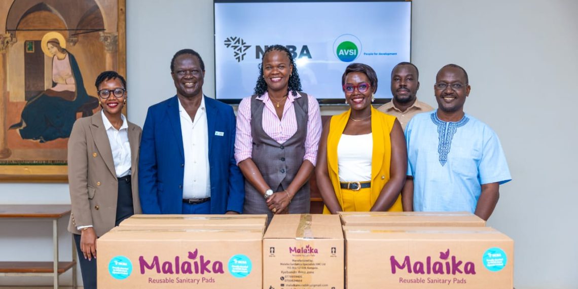 NCBA Bank Uganda, AVSI Partner to Tackle Period Poverty in Schools
