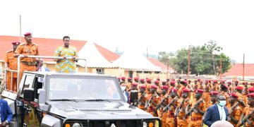 VP Alupo pass-out over 1200 prisons officers, urges responsible lifestyles