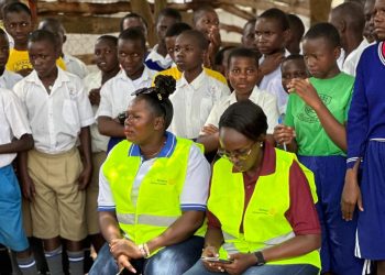Rotary Club of Muyenga Forest Hills Donates Learning Materials, Sanitary Kits to Bukasa P.7 Candidates