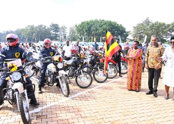 VP Alupo hands over vehicles, motorcycles to boost agricultural Extension services under Climate Smart Project