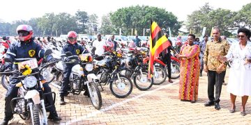 VP Alupo hands over vehicles, motorcycles to boost agricultural Extension services under Climate Smart Project