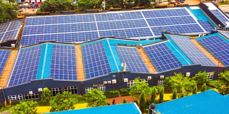Solar system at MTN Uganda headquarters