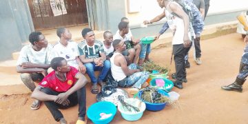 Scores arrested in police crack down from various hotspots in Kampala