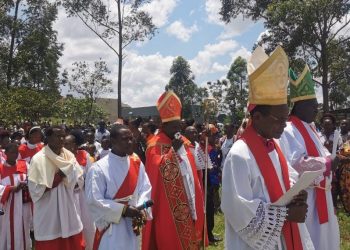 Bishop Kibuuka Urges Humanitarian Support for Middle East War Victims