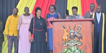VP Alupo swears in as Woman MP for Katakwi District
