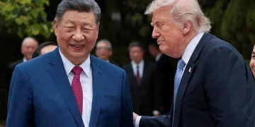 Xi, Trump have private meeting in Beijing