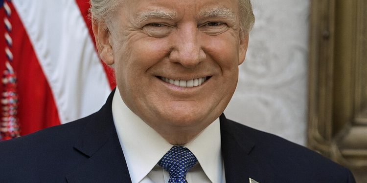 Official portrait of President Donald J. Trump, Friday, October 6, 2017.  (Official White House photo by Shealah Craighead)