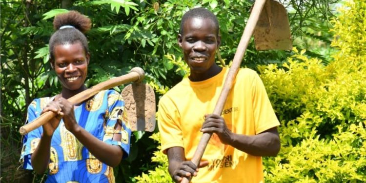 Nyadoi Harriet and Emmanuel Osemeki