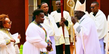 VP Alupo hails long-standing partnership between Government and the Church in transforming Uganda