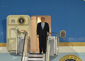 Trump arrives in Beijing for state visit to China