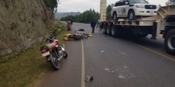 Motorcyclist Dies Instantly After Crashing Into Trailer Along Kabale–Kisoro Road