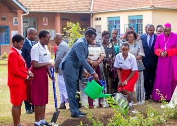 Katikkiro Mayiga Applauds Trinity College Nabbingo for Advancing Girl-Child Education