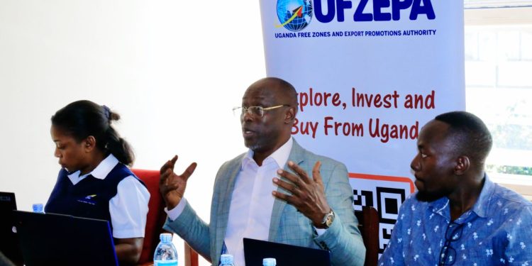 Mr. Charles Rumanyika, Senior Customs and Risk Management Officer at the Uganda Revenue Authority (URA)