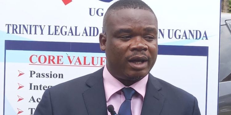 Executive Director of Trinity Legal Aid Foundation Uganda, Bamulabire Moses
