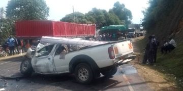 Two Seriously Injured in Rubanda Road Crash Along Kabale–Kisoro Highway