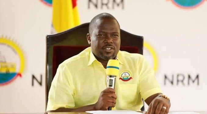 Secretary General of the National Resistance Movement (NRM), Richard Todwong