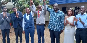 Mathew Muhwezi Installed as 7th Rotaract Club of Kampala Munyonyo President