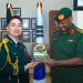 Gen Kainerugaba, South Korea Defence Attaché Discuss Military Cooperation