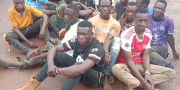 Police crack down on suspected panga-wielding gangs, 65 nabbed across Kampala Metropolitan area