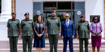 Gen Kainerugaba pledges UPDF support for Red Cross humanitarian work