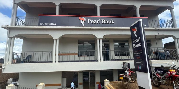 Pearl Bank Kapchorwa branch. The bank has 59 branches across the country.