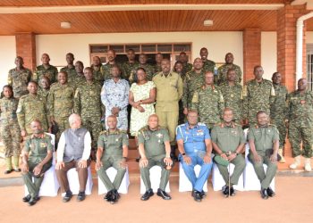 UPDF conducts command handovers at Senior Command and Staff College, Uganda Rapid Deployment Capability