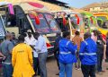 Government intensifies road safety enforcement with bus inspection exercise