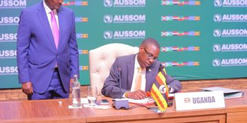 Hon. Kiryowa Kiwanuka Rallies AUSSOM to Pursue Comprehensive Approach for Peace in Somalia