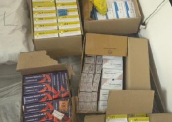Police recover suspected government drugs from private clinic, two arrested in Moyo