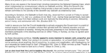 Uganda’s National Clean-Up Campaign faces religious challenge as SDA Church defends Sabbath observance