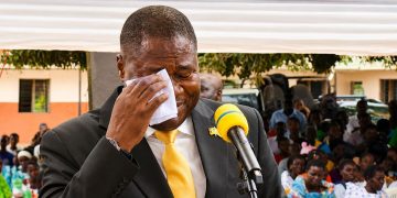 Emotional Scenes as Speaker Visits Former Primary School
