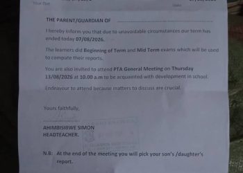 Kitagwenda High School term cut short after students allegedly storm head teacher’s office, administration block