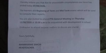 Kitagwenda High School term cut short after students allegedly storm head teacher’s office, administration block