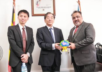 Trade Minister Hon. Sanjay Tanna Meets Japanese Ambassador H.E Sasayama Takuya