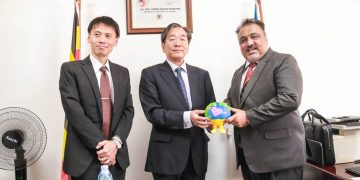 Trade Minister Hon. Sanjay Tanna Meets Japanese Ambassador H.E Sasayama Takuya