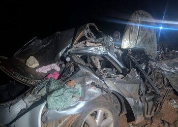 Two killed, four children injured after truck crushes car on Mubende-Mityana road