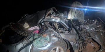 Two killed, four children injured after truck crushes car on Mubende-Mityana road