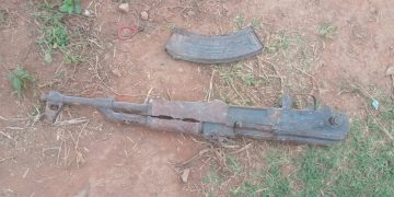 Abandoned AK-47 found in demolished building linked to suspected criminals in Wakiso