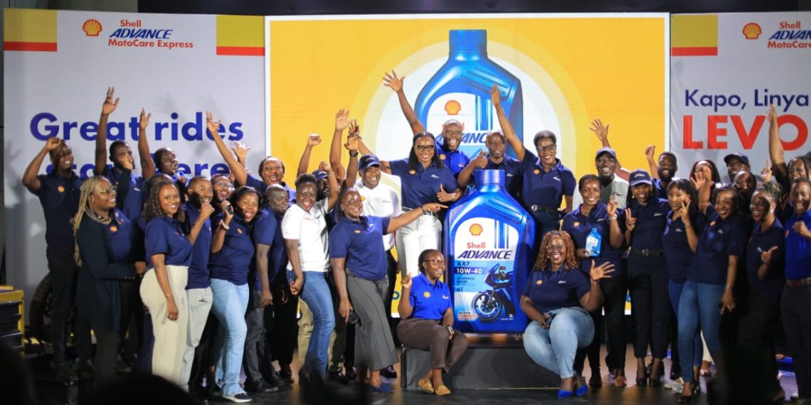 Celebrations after  the Executives and Sponsors launching the Shell Advance AX7 engine oil.