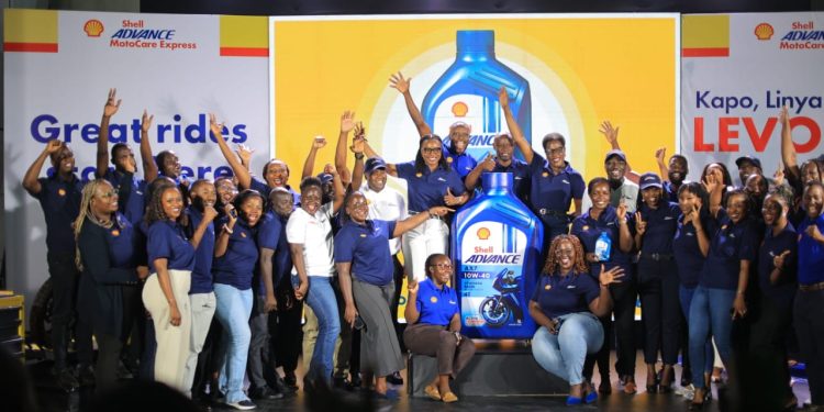 Celebrations after the Executives and Sponsors launching the Shell Advance AX7 engine oil.