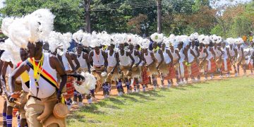 PICTORIAL : Hundreds of dignitaries gathered at Kaunda Grounds in Gulu City for the Grand Homecoming Celebrations of Lt. Gen. (Rtd) Charles Otema Awany.