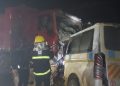 Road construction zone at centre of Uganda highway crash that killed 14