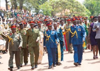 222 UPDF officers retire as Gen. Kainerugaba hails their service and sacrifice