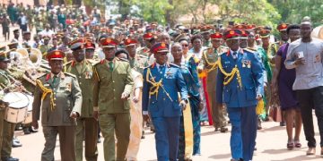 222 UPDF officers retire as Gen. Kainerugaba hails their service and sacrifice