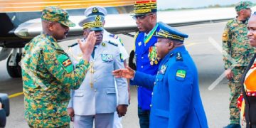 Gen. Muhoozi in Libreville as Gabon marks 66 years of Independence