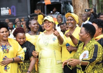 Anita Among freed, thanks President Museveni after three months under house arrest