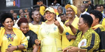 Anita Among freed, thanks President Museveni after three months under house arrest